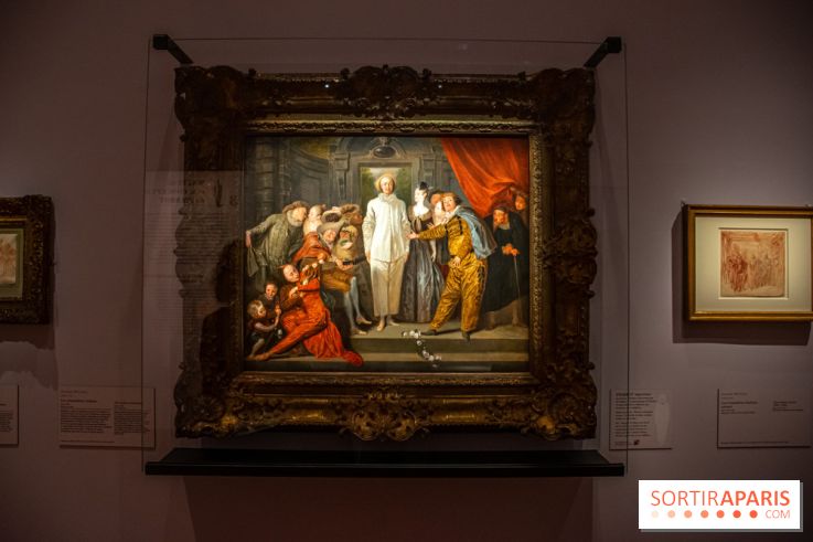 Exposition événement Revoir Watteau au musée du Louvre, autour de la figure de Pierrot - DSC 1438