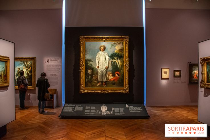 Exposition événement Revoir Watteau au musée du Louvre, autour de la figure de Pierrot