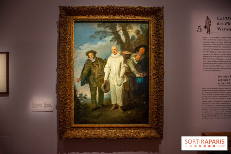 Exposition événement Revoir Watteau au musée du Louvre, autour de la figure de Pierrot - DSC 1452
