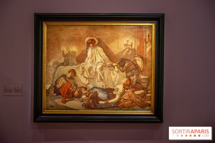 Exposition événement Revoir Watteau au musée du Louvre, autour de la figure de Pierrot - DSC 1453