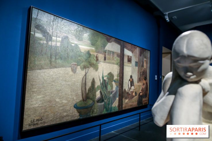Lê Phô, Mai-Thu, Vu Cao Dam : l'exposition au musée Cernuschi, nos photos - IMG 6430