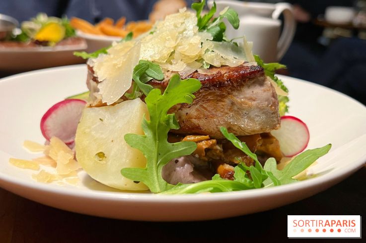 Hôtel Edgar & Achille - Pavé de veau aux girolles