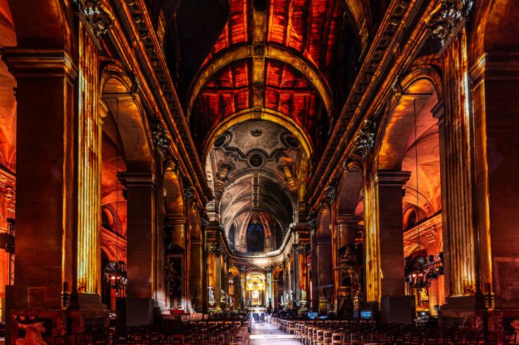 Paris Cœur de Lumières, le spectacle son et lumière à l'église Saint-Sulpice - les photos -  A7C4008