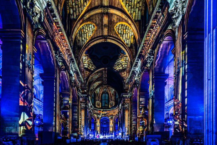 Paris Cœur de Lumières, le spectacle son et lumière à l'église Saint-Sulpice - les photos