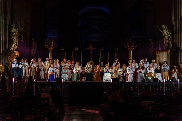 Paris Cœur de Lumières, le spectacle son et lumière à l'église Saint-Sulpice - les photos
