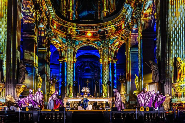 Paris Cœur de Lumières, le spectacle son et lumière à l'église Saint-Sulpice - les photos