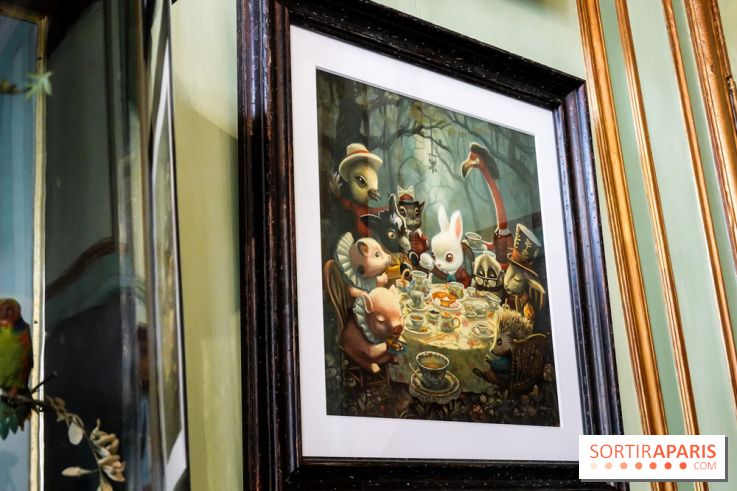 Benjamin Lacombe, nos photos de son exposition chez Deyrolle à Paris
