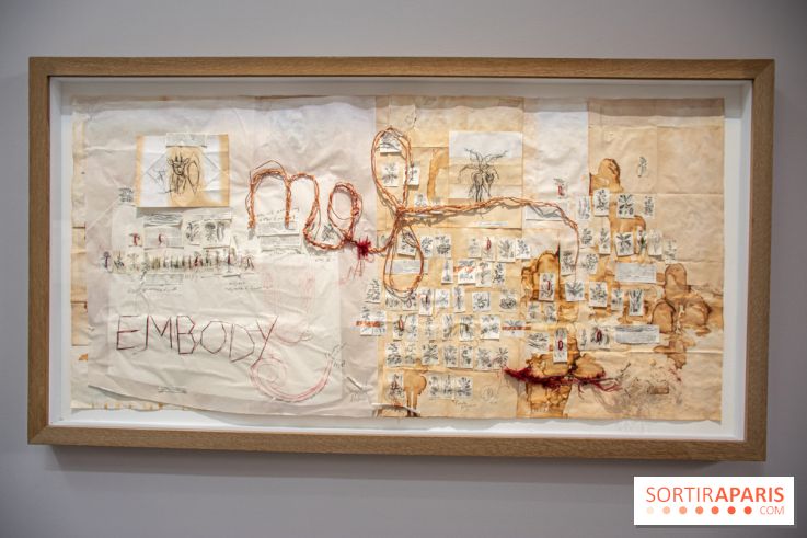 Exposition Praesentia de Myriam Mihindou au Palais de Tokyo - DSC 1630