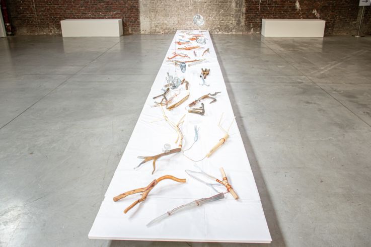 Exposition Praesentia de Myriam Mihindou au Palais de Tokyo - DSC 1635