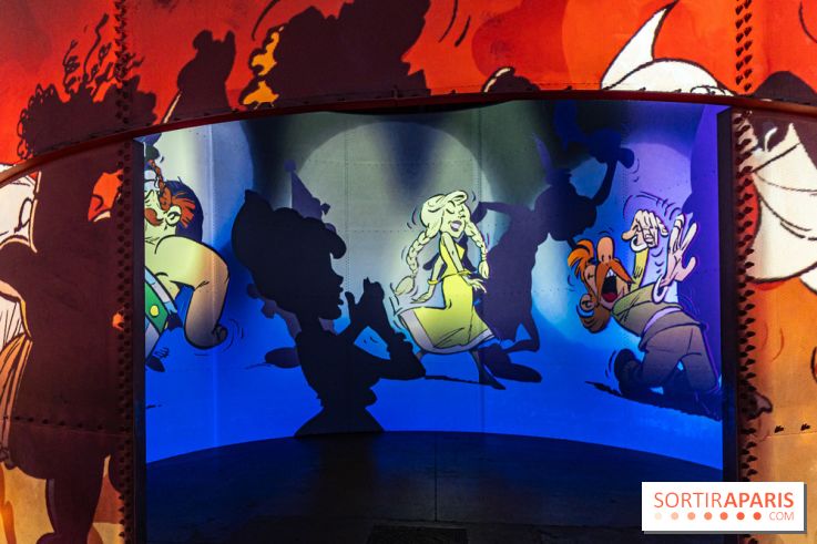 Exposition Astérix à l'Atelier des Lumières, le voyage immersif