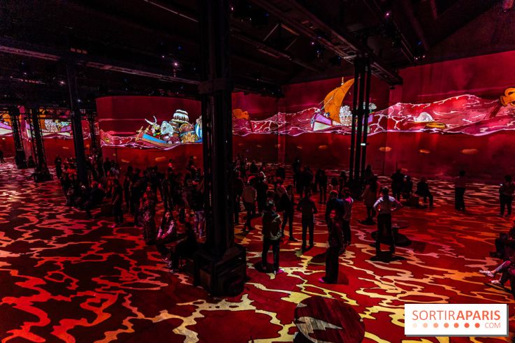 Exposition Astérix à l'Atelier des Lumières, le voyage immersif