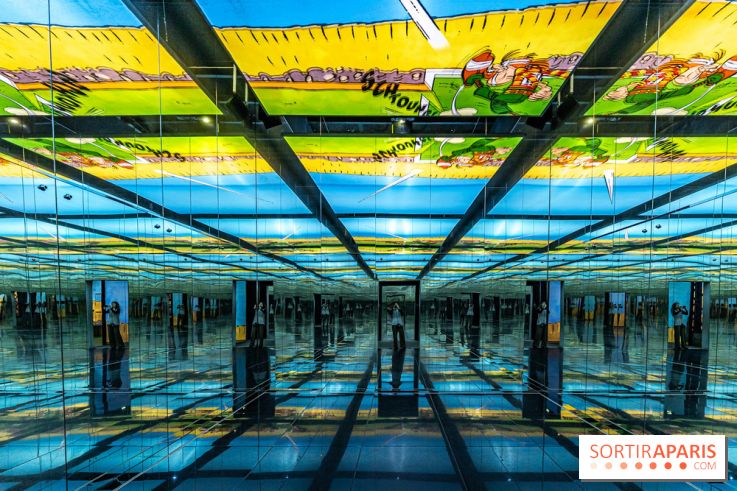 Exposition Astérix à l'Atelier des Lumières, le voyage immersif