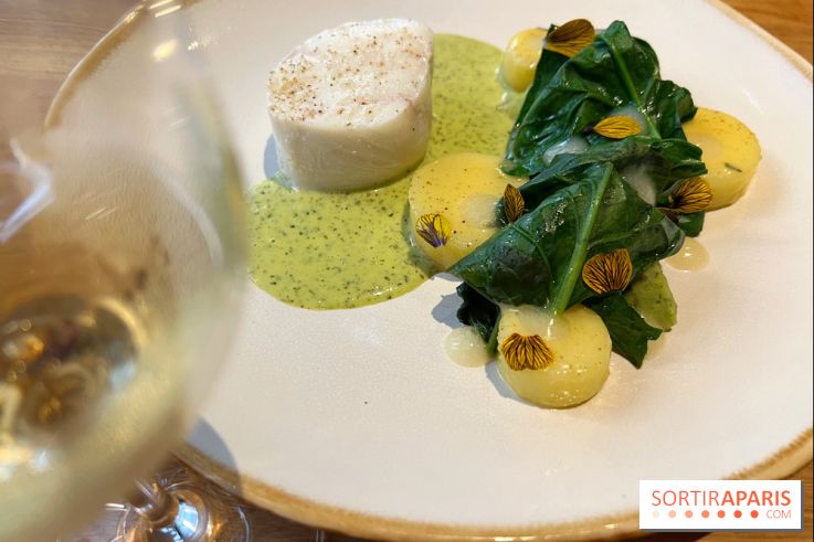 Aldehyde - Flétan, épinards, beurre blanc