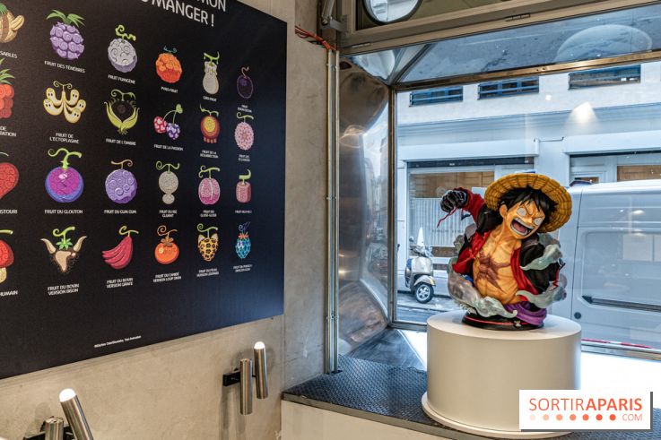 One Piece pop-up shop Paris - les photos