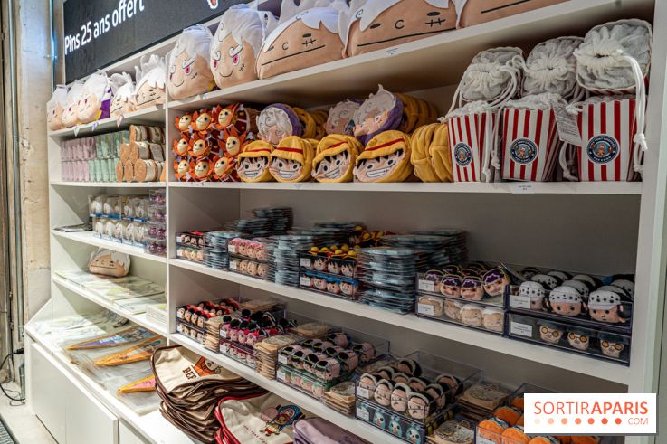 One Piece pop-up shop Paris - les photos