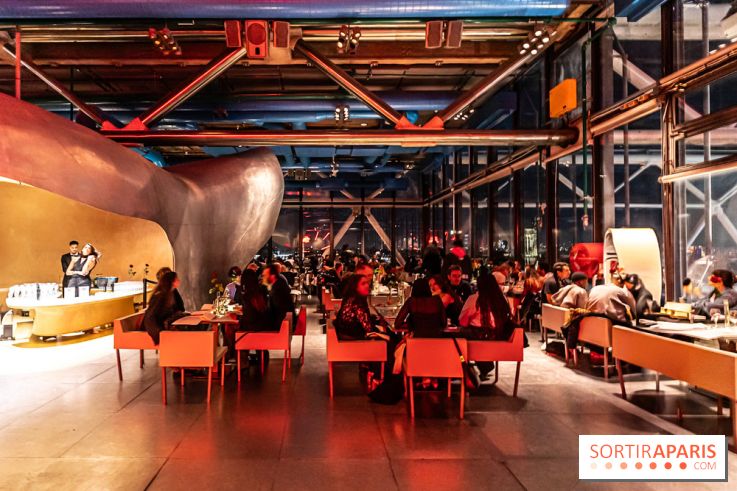 Le Georges, le restaurant-terrasse en rooftop du Centre Pompidou - les photos