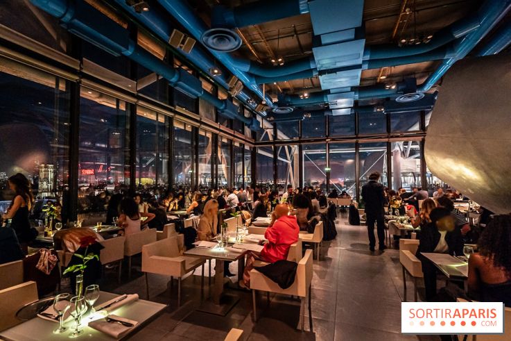 Le Georges, le restaurant-terrasse en rooftop du Centre Pompidou - les photos
