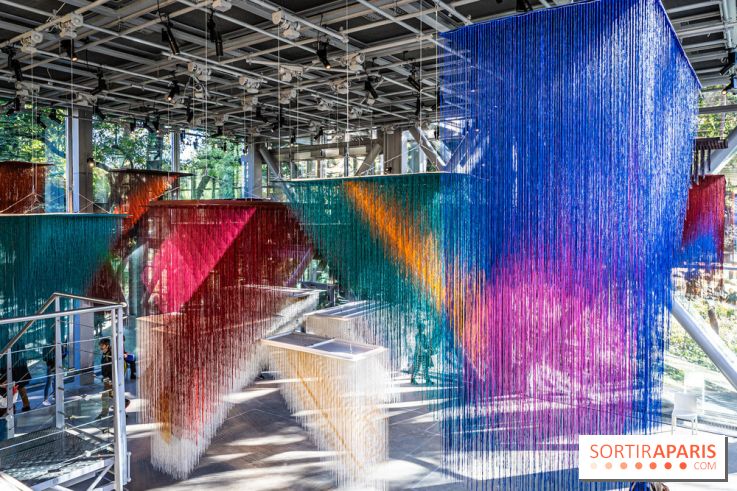 Exposition Olga de Amaral à la Fondation Cartier - les photos  -  A7C5400