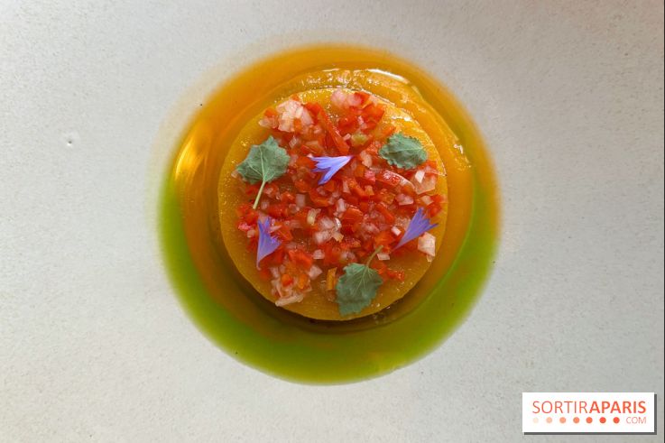 Maison Brut Paris - Doubeurre, piment végétarien, agastache