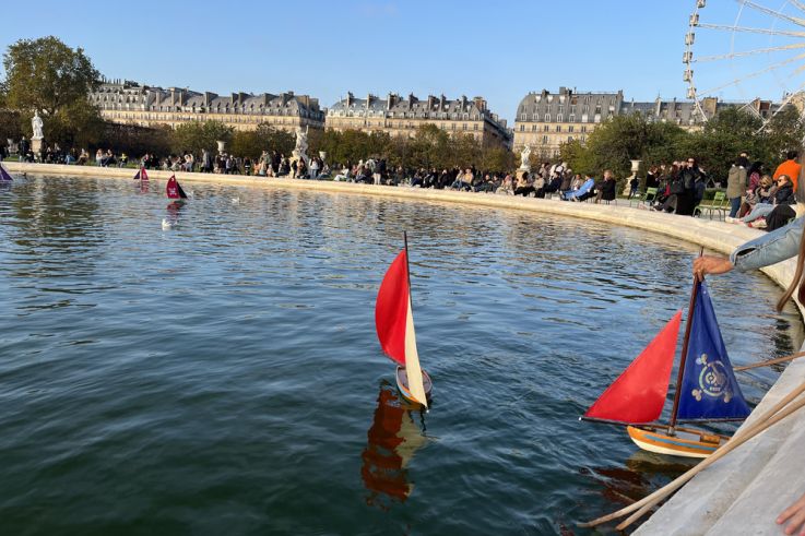 Petits bateaux du Jardin des Tuileries - nos photos