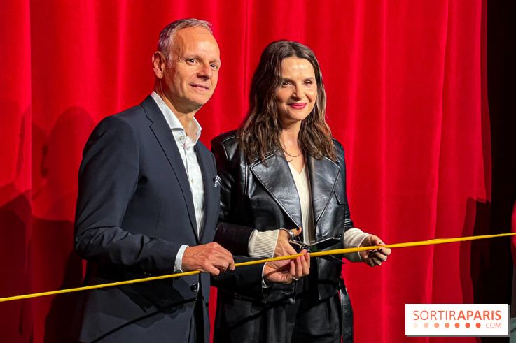 Les vitrines de Noël 2024 du Printemps Haussmann avec Juliette Binoche - image00001