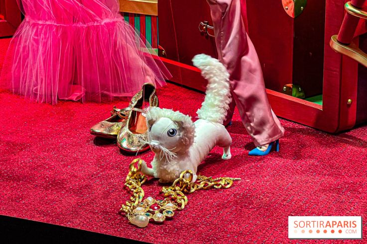 Les vitrines de Noël 2024 du Printemps Haussmann avec Juliette Binoche - image00060