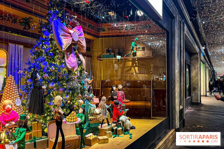 Les vitrines de Noël 2024 du Printemps Haussmann avec Juliette Binoche - image00010
