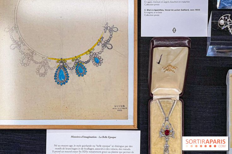 L'exposition gratuite des bijoux de la Maison de Haute-Joaillerie Vever rue de la Paix, à Paris