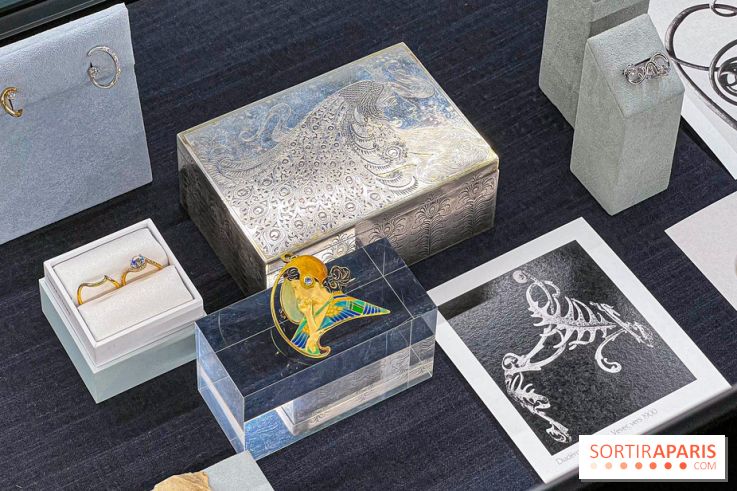 L'exposition gratuite des bijoux de la Maison de Haute-Joaillerie Vever rue de la Paix, à Paris