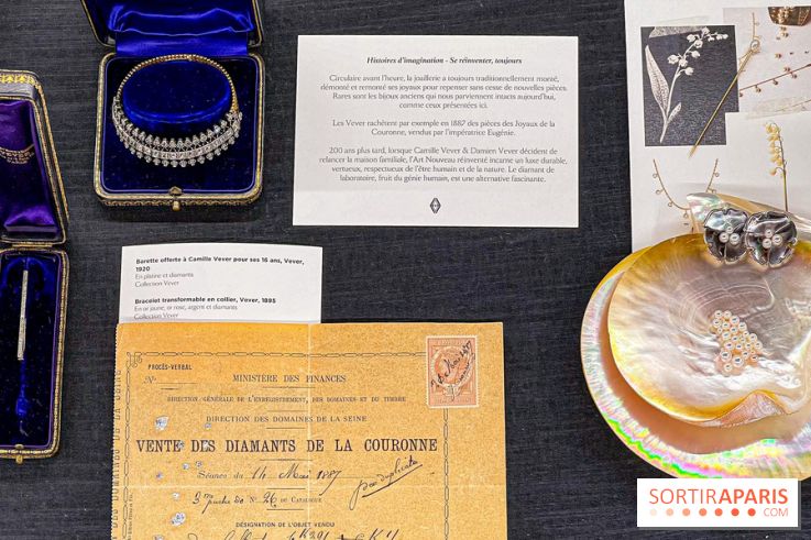 L'exposition gratuite des bijoux de la Maison de Haute-Joaillerie Vever rue de la Paix, à Paris