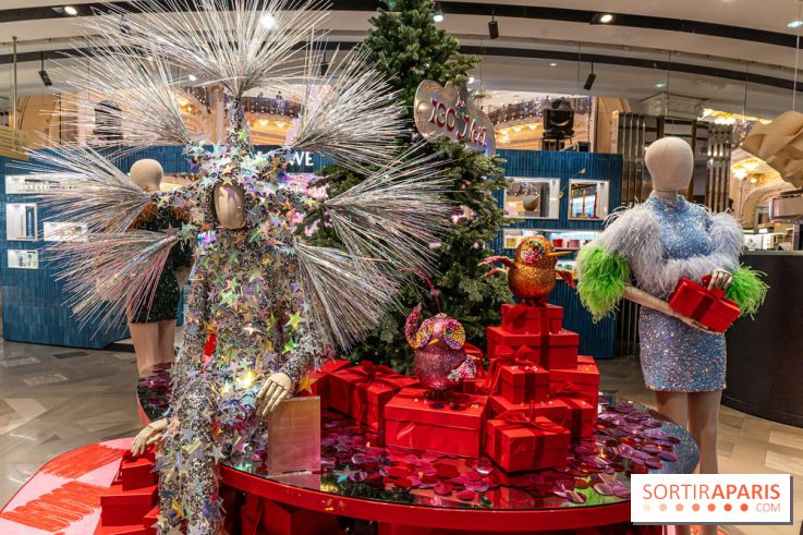 Le sapin de Noël des Galeries Lafayette 2024 -  A7C6405