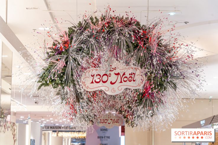 Le sapin de Noël des Galeries Lafayette 2024