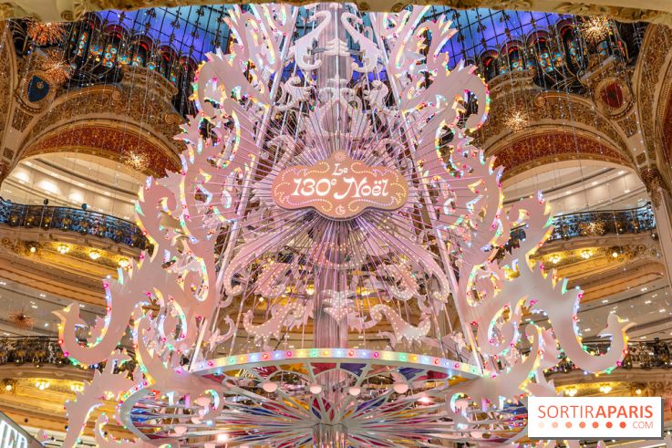 Le sapin de Noël des Galeries Lafayette 2024