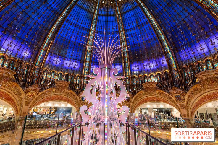 Le sapin de Noël des Galeries Lafayette 2024