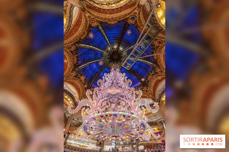 Le sapin de Noël des Galeries Lafayette 2024 -  A7C6480