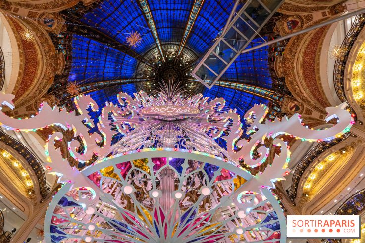 Le sapin de Noël des Galeries Lafayette 2024