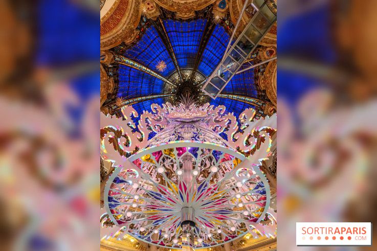 Le sapin de Noël des Galeries Lafayette 2024 -  A7C6489