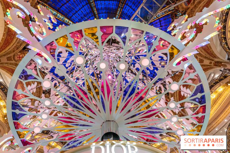 Le sapin de Noël des Galeries Lafayette 2024 -  A7C6492