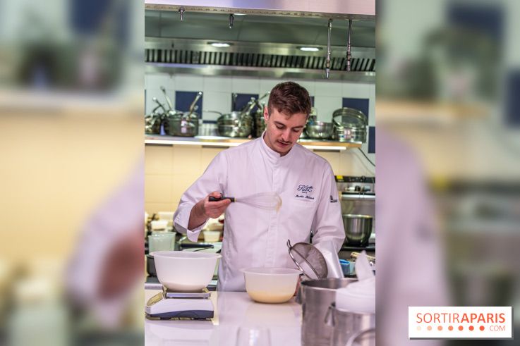 Cours de cuisine au Ritz : la bûche de Noël 2024 -  A7C6208