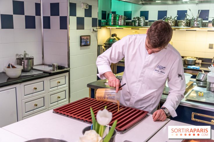 Cours de cuisine au Ritz : la bûche de Noël 2024 -  A7C6233