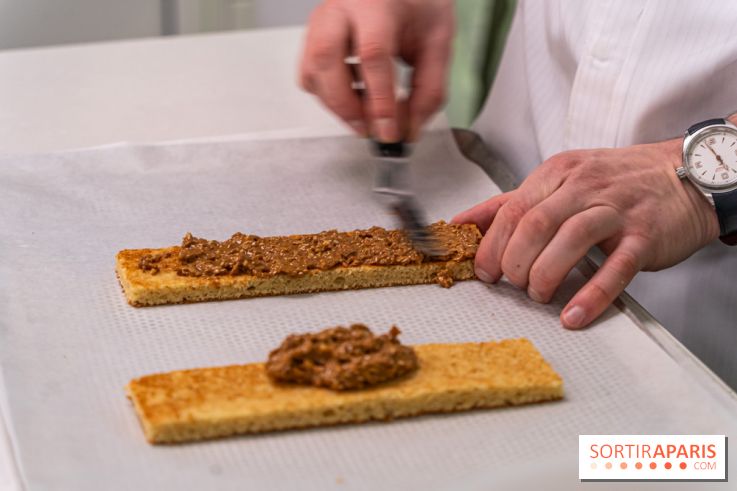 Cours de cuisine au Ritz : la bûche de Noël 2024 -  A7C6241