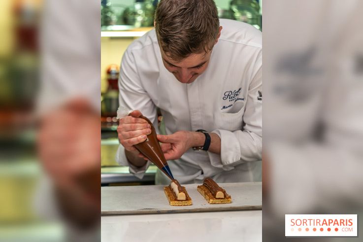 Cours de cuisine au Ritz : la bûche de Noël 2024 -  A7C6257
