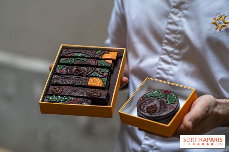 La chocolaterie William Artigue et ses chocolats de Noël 2024