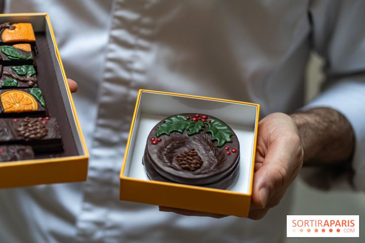 La chocolaterie William Artigue et ses chocolats de Noël 2024