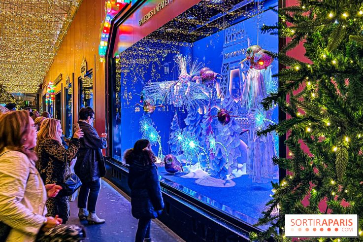 Les vitrines de Noël 2024 des Galeries Lafayette Haussmann avec Vianney et Kevin Germanier
