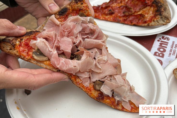 Boni's pizza - la margherita avec du parma