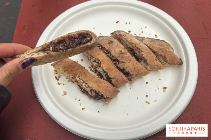 Boni's pizza - la Calzone Nutella