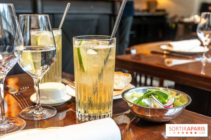 Brasserie Émil à Paris -  thé glacé