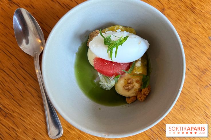 Fugue Restaurant - Crumble d'agrumes