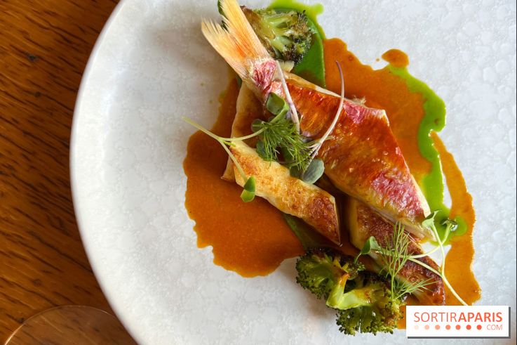 Fugue Restaurant - Rouget barbet, sauce bouillabaisse